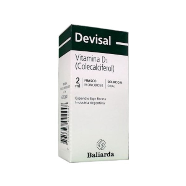 Baliarda Devisal Vitamina D3 Ampolla Bebible x 2 ml #1