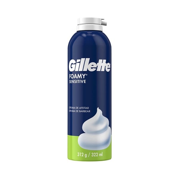 Espuma de Afeitar Gillette Sensitive 312 gr #1