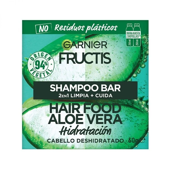 Fructis Shampoo Sólido Hair Food Aloe 60 gr alt