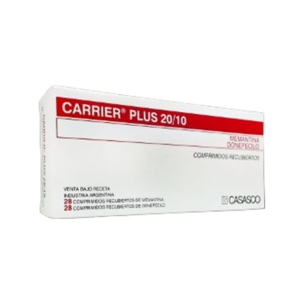 Casasco Carrier Plus Memantine Clorh. + Donepecilo Clor 20 / 10Mg x 56 Comp (28+28) #1