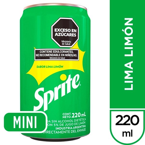 Gaseosa Lima Limón Sprite Mini Lata 220 ml #1
