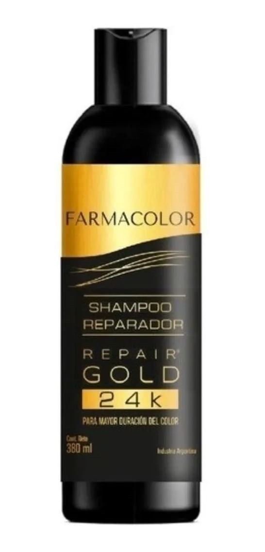 Farmacolor Repair Gold 24K Shampoo 380 ml #1