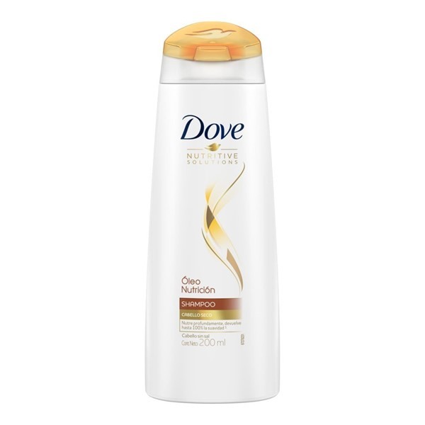 Shampoo Dove Óleo Nutrición x 200 ml