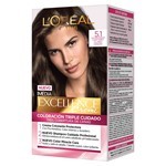 Excellence Kit de Coloracion Castaños 5.1 Castaño Claro Ceniza #19
