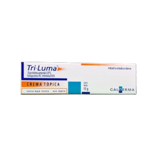 Galderma Tri-Luma Fluocinolona+Hidroquinona+Asoc Crema x 15 g #1