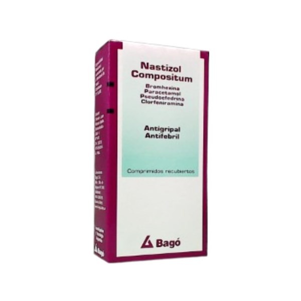 Bagó Nastizol Compositum Isoefedrina + Asoc.X 20 Comp