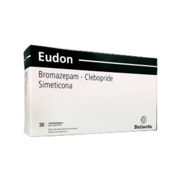 Baliarda Eudon Clebopride + Simeticona + Asoc x 30 Comp Recubiertos #1