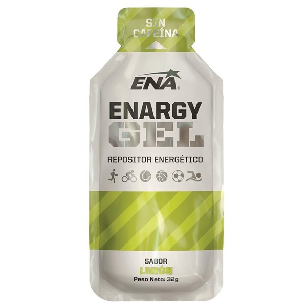Suplemento Deportivo Enargy Gel Sabor Limon (6 Sobres)