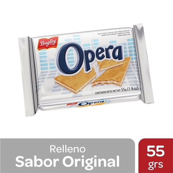 Galletas Bagley Opera Original x 55 gr #1