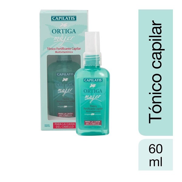Capilatis Tónico Fortificante Multivitamínico Línea Ortiga Mujer 60 ml #1