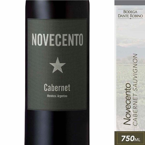 Robino Vino Tinto Cabernet Sauvignon Novecento 750 Cc