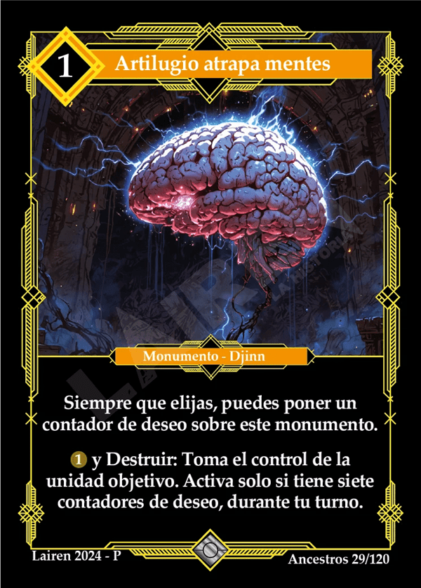 29 Artilugio Atrapa Mentes - Coste 1 #1