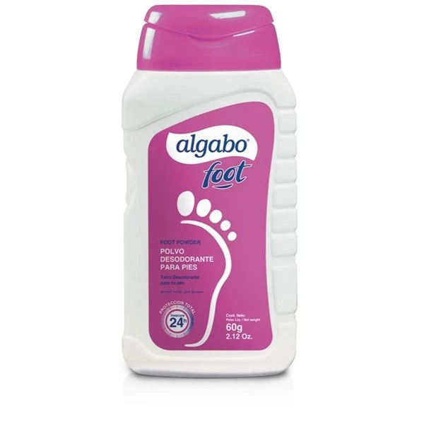 Algabo Polvo Desodorante Para Pies Talquera 60 gr