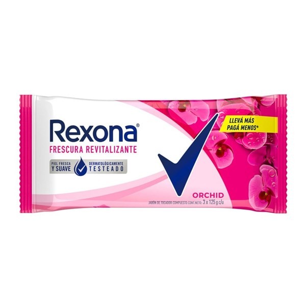 Jabón De Tocador Rexona Orchid 3125 Xg alt