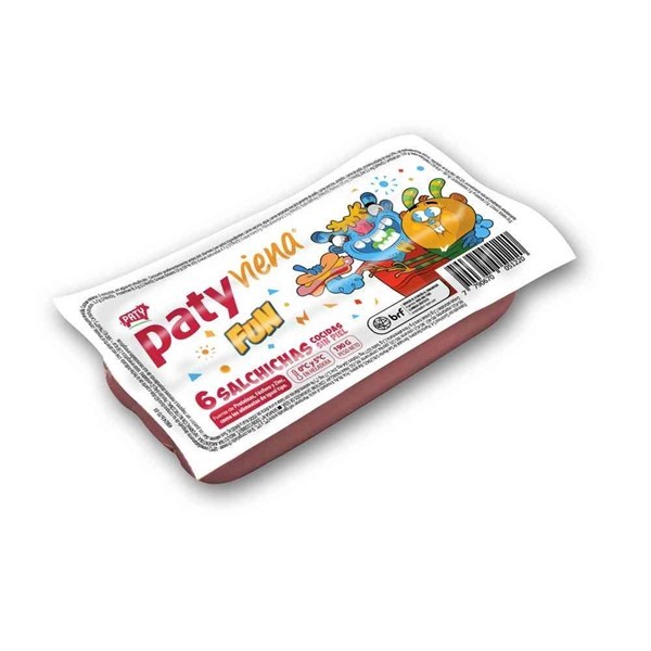 Salchichas Paty De Viena 190 Gr 6 U