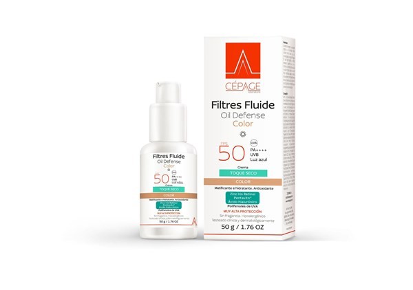 Cepage Protector Filtres Fluide Oil Defense Color 50+ 50 ml