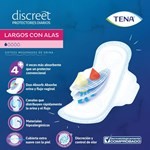 Tena Protector Diario Discreet Largo con Alas | Incontinencia Leve | 50 Unidades #4