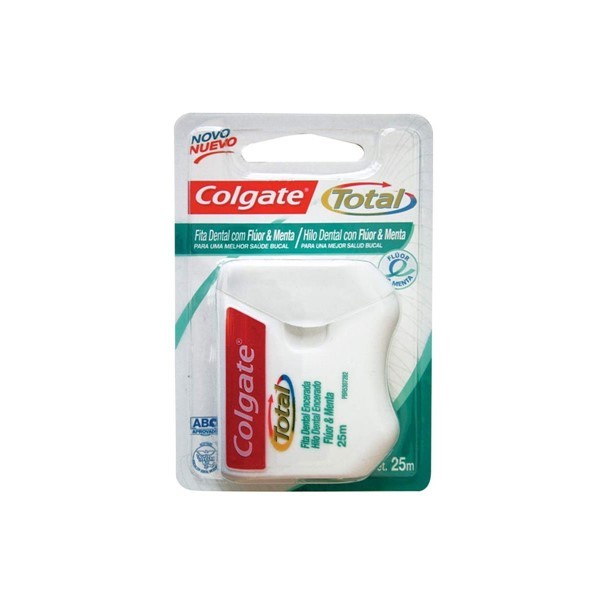 Colgate Hilo Dental Total Fluor Y Menta 25 m alt