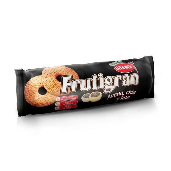 Granix Galletitas Frutigran Semillas De Chia Y Lino 240 G. #1