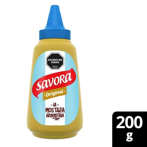 Mostaza Savora Original Patria 200 Xgr