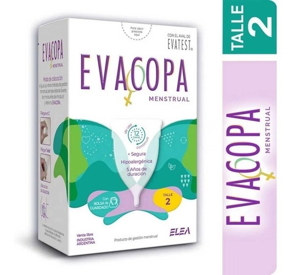 Eva Copa Copa Mestrual Eva D4a Tamaño 2 evacopa #1