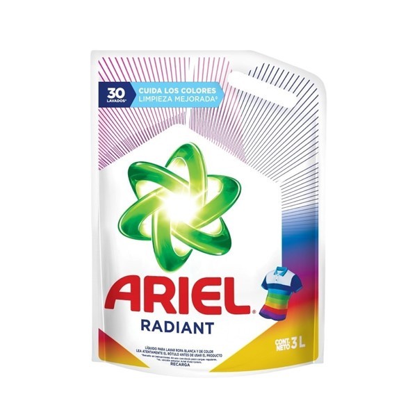 Jabón Líquido Ariel Radiant Pouch x 3000 ml #1