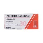 CARVEDILOL 25 MG 30COMP #1