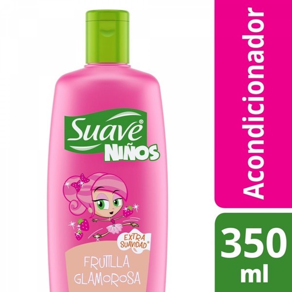 Suave Acondicionador Kids Frutilla Glamorosa 350 ml alt