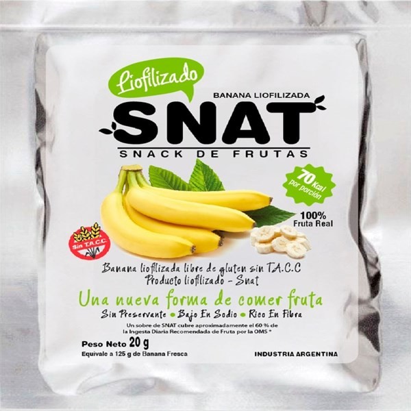 Frutas Liofilizados Snat Banana x 20 g #1