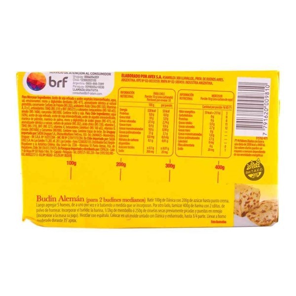 Danica Margarina Dánica Clásica 500 Gr alt