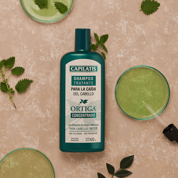 Capilatis Shampoo Ortiga Concentrado Para Cabellos Secos 420 ml alt