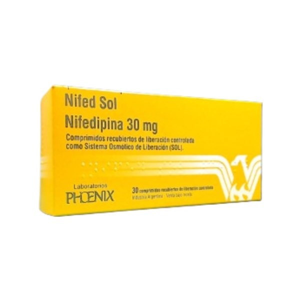 Elea Nifed Sol Nifedipina 30 Mg x 30 Comp #1