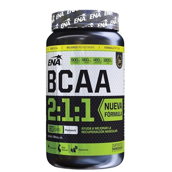 Ena Suplemento Deportivo Bcaa 2:1:1 (90 Capsulas) alt