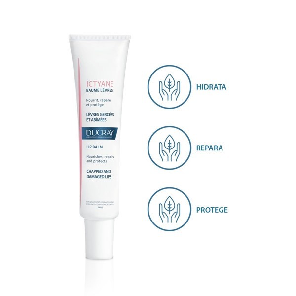 Ducray Ictyane Crema Labios - 15 ml alt