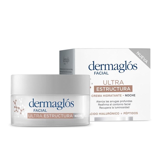Crema Facial Dermaglós Ultra Estructura Noche x 50 g