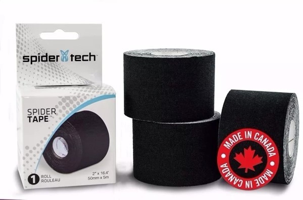 Spider Tech Cinta Kinesio Tapping Tape 50 mm x 5 m Vs Colores Único