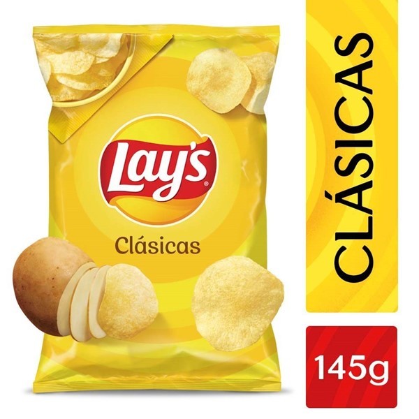 Lay´s Papas Fritas Lays Clasicas 145g #1