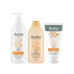 Aveno Kit Rutina Limpieza + Humectación + Fps 50 tamaño 2 Unid #1