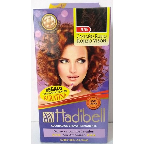 Hadibell Kit 4.6 Castaño Rubio Rojizo Vison #1