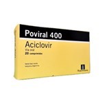 Roemmers Poviral Aciclovir 400 Mg x 20 Comp #1