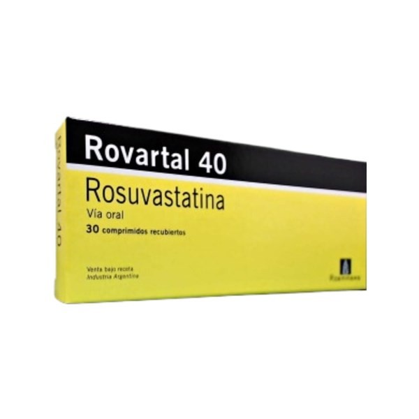 Roemmers Rovartal Rosuvastatina 40 Mg x 30 Comp Recubiertos #1