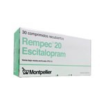Montpellier Rempec Escitalopram 20 Mg x 30 Comp #1