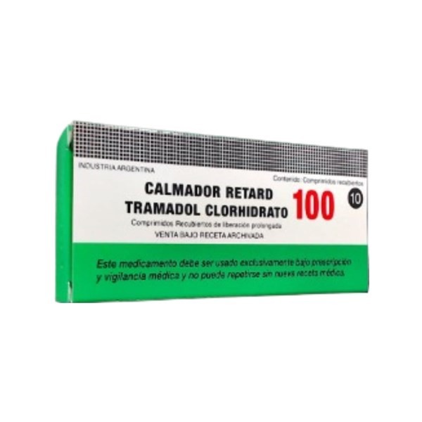 Finadiet Calmador Retard Tramadol Clorhidrato 100 Mg x 10 Comprimidos de Liberación Prolongada #1