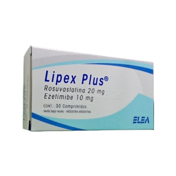 Elea Lipex Plus Rosuvastatina + Ezetimibe 20 / 10 Mg x 30 Comp #1