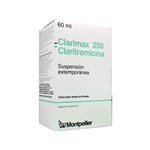Montpellier Clarimax Claritromicina 250 Mg Suspensión x 60 ml #1