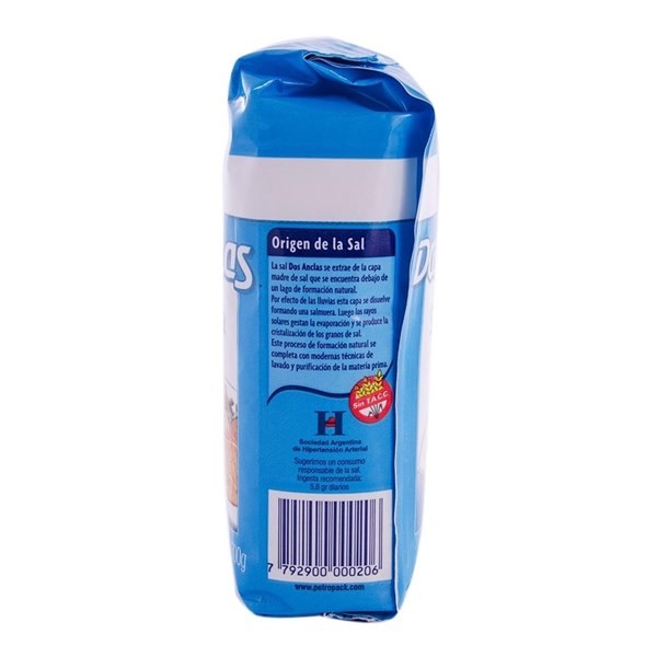 Sal Fina Dos Anclas Trilaminado 500 Gr alt