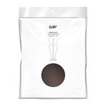 Media Balerina de Lycra Wav Negra x 2 U #1