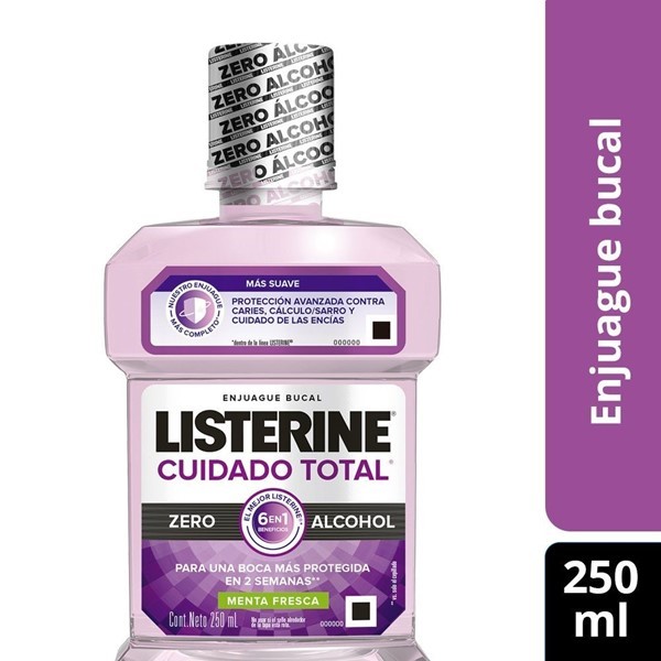 Listerine Enjuague Bucal Zero Total Care 250 Ml #1