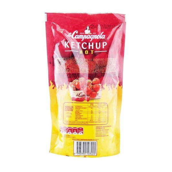 Aderezo Ketchup Hot La Campagnola 250 gr alt