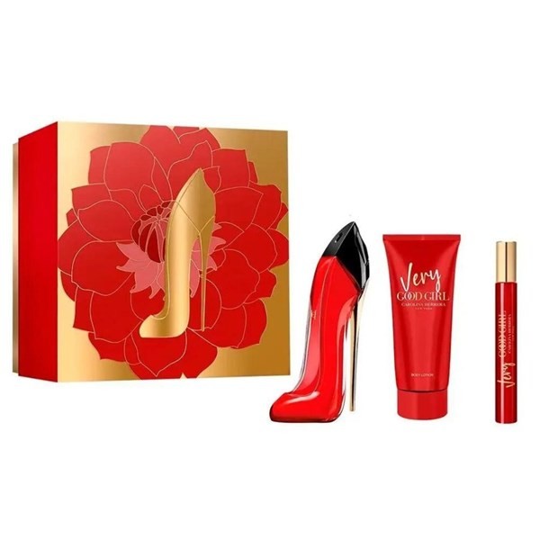 Carolina Herrera Set Very Good Girl Edp 80 ml + Body Lotion + Travel Size 3 Unid #1